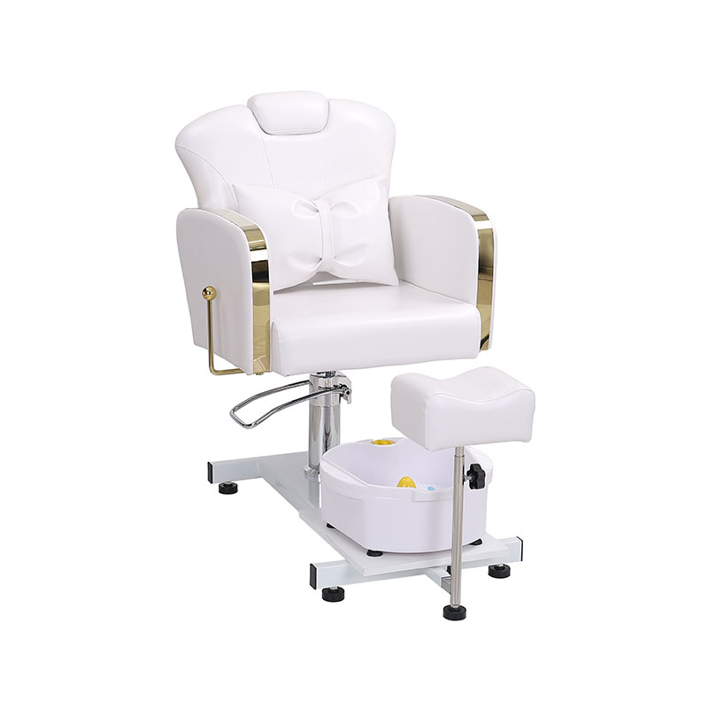 HZ1018 Cadeira de pedicure com assento ajustável para pés e unhas