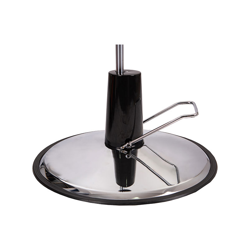 Bomba hidráulica preta para cadeira de barbeiro HZ02D com base