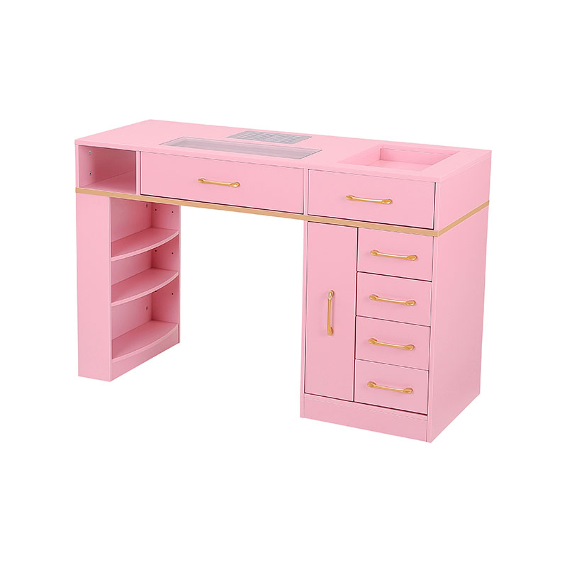 Estação de unhas de mesa de manicure HZ2047B / HZ2047BP para tecnologia de unhas