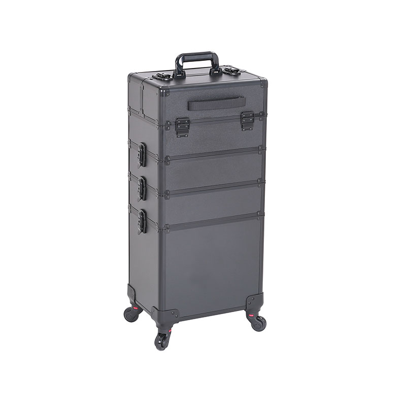 HZ2053Z Estojo de trem de maquiagem 5 em 1 com rodinhas