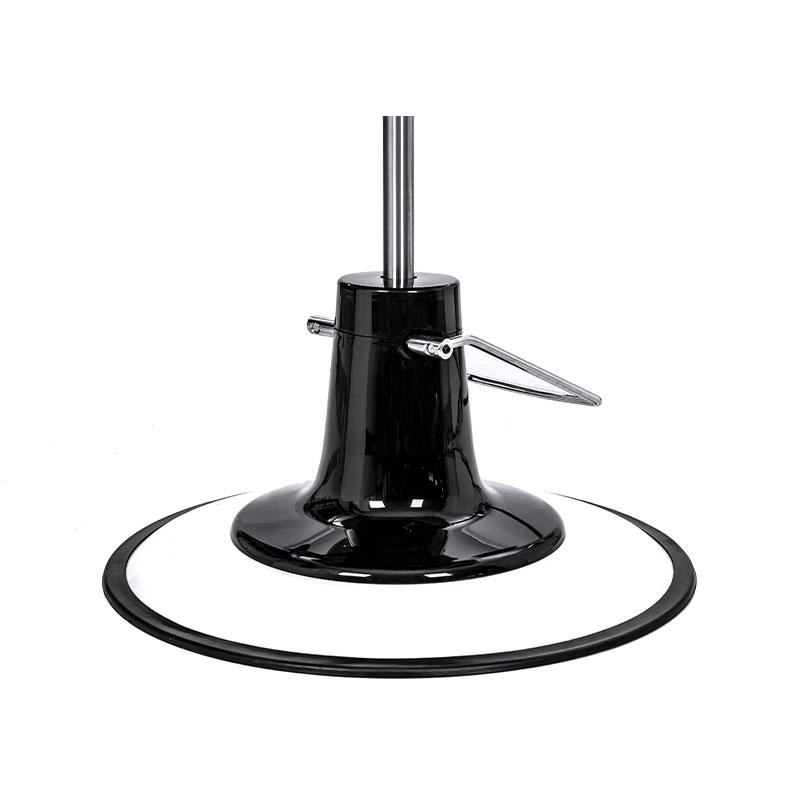 Bomba hidráulica para cadeira de barbeiro vintage HZ22WB com base branca