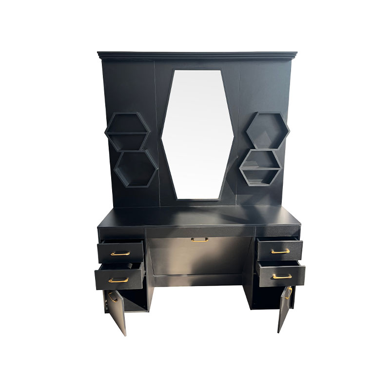 HZ2040 Vaidade de maquiagem com penteadeira com espelho iluminado HD