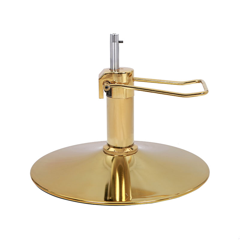 Bomba hidráulica de ouro para cadeira de salão HZ07Z com base