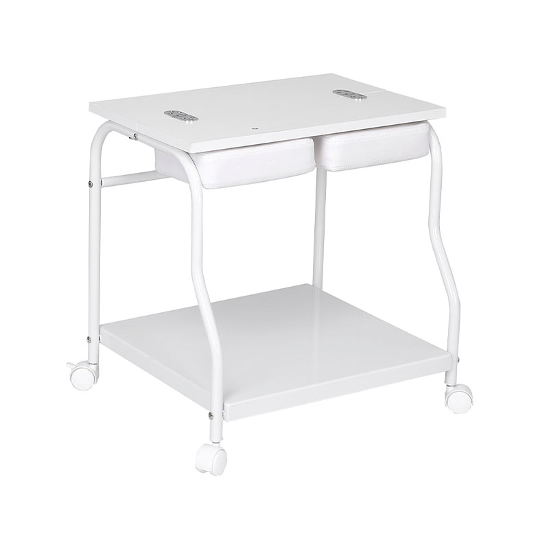 HZ2073BK / HZ2073 Carrinho portátil para spa para banho de pés com 4 rodas