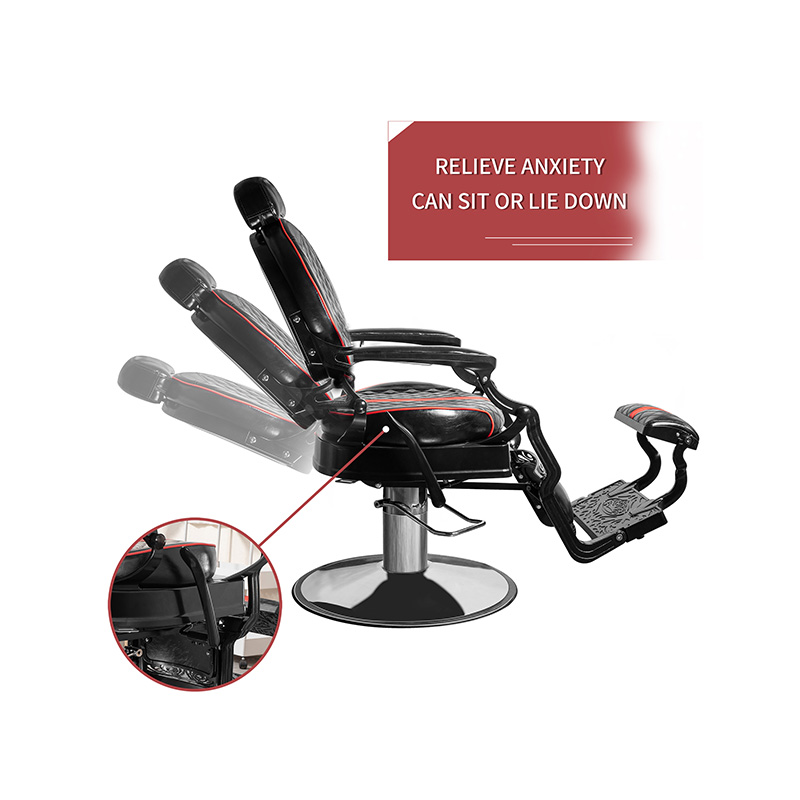 HZ87102WB / HZ87102BK /HZ87102WU / HZ87103 / HZ87102RB Móveis de barbearia vintage estilo correspondência de cores