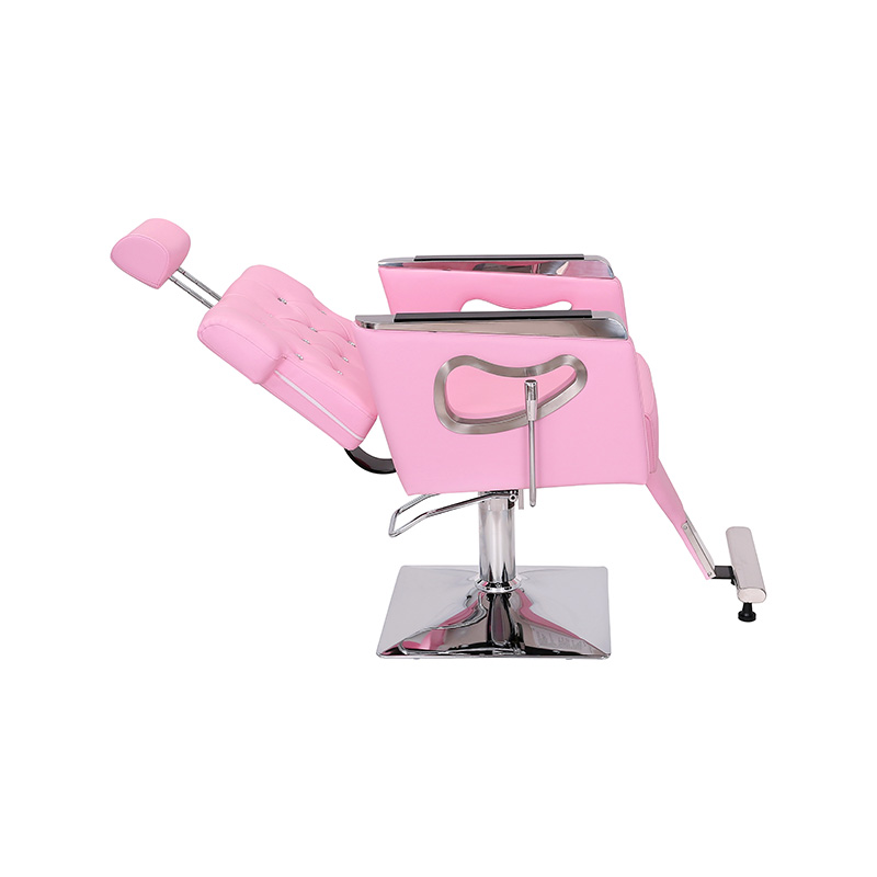 HZ87111GY / HZ87111WT / HZ87111PK / HZ87111BR / HZ87111 Cadeira reclinável de salão para serviços pesados, cadeira de estilo vintage para cabeleireiro