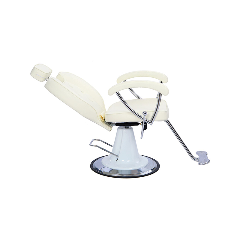 HZ8712C / HZ8712B / HZ8712 Bige cadeira de barbeiro encosto fivela cadeira de salão de moda