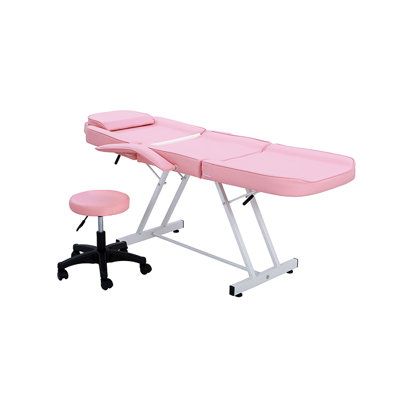 HZ015PKD / HZ015WD / HZ015BKD / HZ015DDPK Cadeira de massagem para salão de tatuagem, cama de esteticista com banco hidráulico