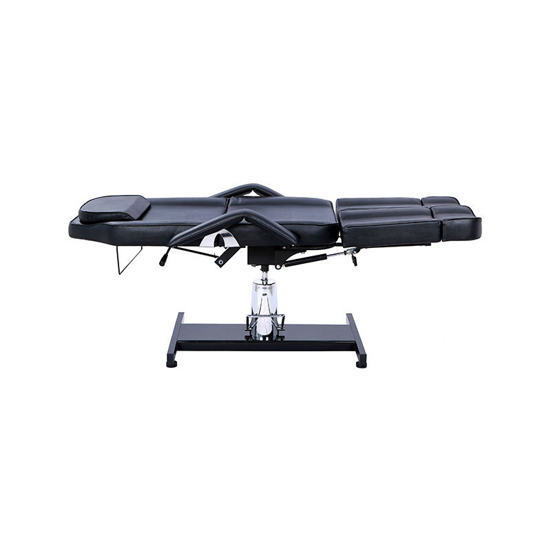 HZ006FT / HZ006B Mesa de tatuagem profissional ajustável com apoio para os pés e cama de beleza