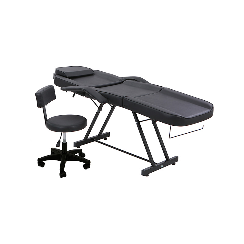 HZ015PKD / HZ015WD / HZ015BKD / HZ015DDPK Cadeira de massagem para salão de tatuagem, cama de esteticista com banco hidráulico