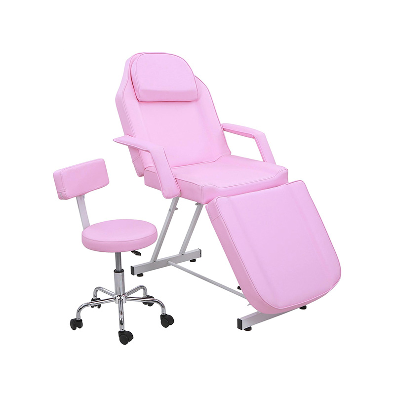 HZ015PKD / HZ015WD / HZ015BKD / HZ015DDPK Cadeira de massagem para salão de tatuagem, cama de esteticista com banco hidráulico