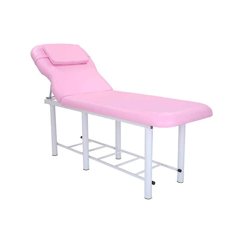 FS300BK / FS300PK Cama de massagem profissional rosa ajustável com costas