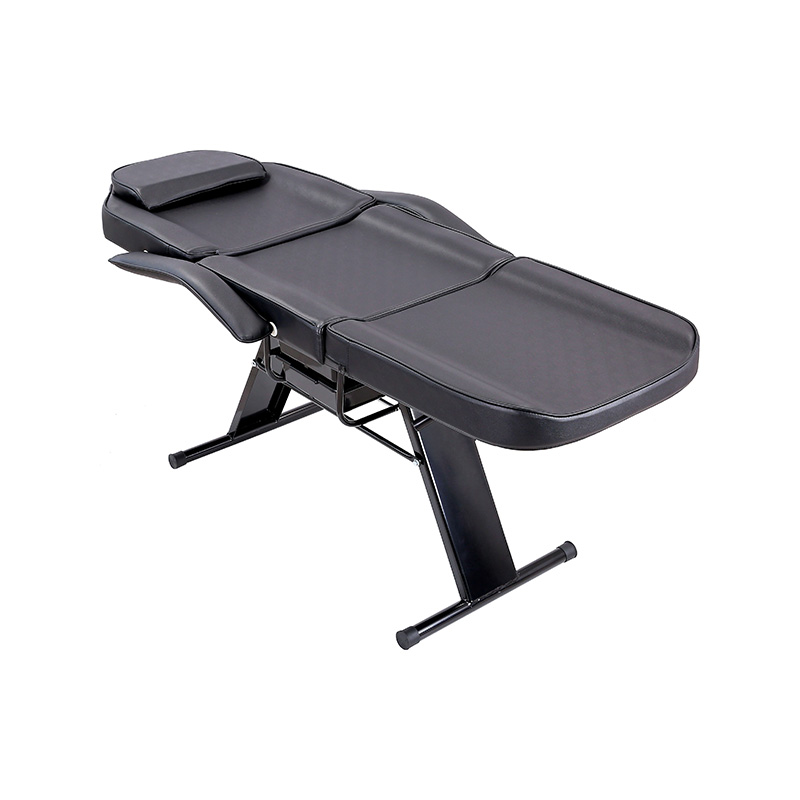 HZ009BKD / HZ009PKD / HZ009WD Cadeira de massagem para salão de tatuagem, cama de esteticista com banco de salão