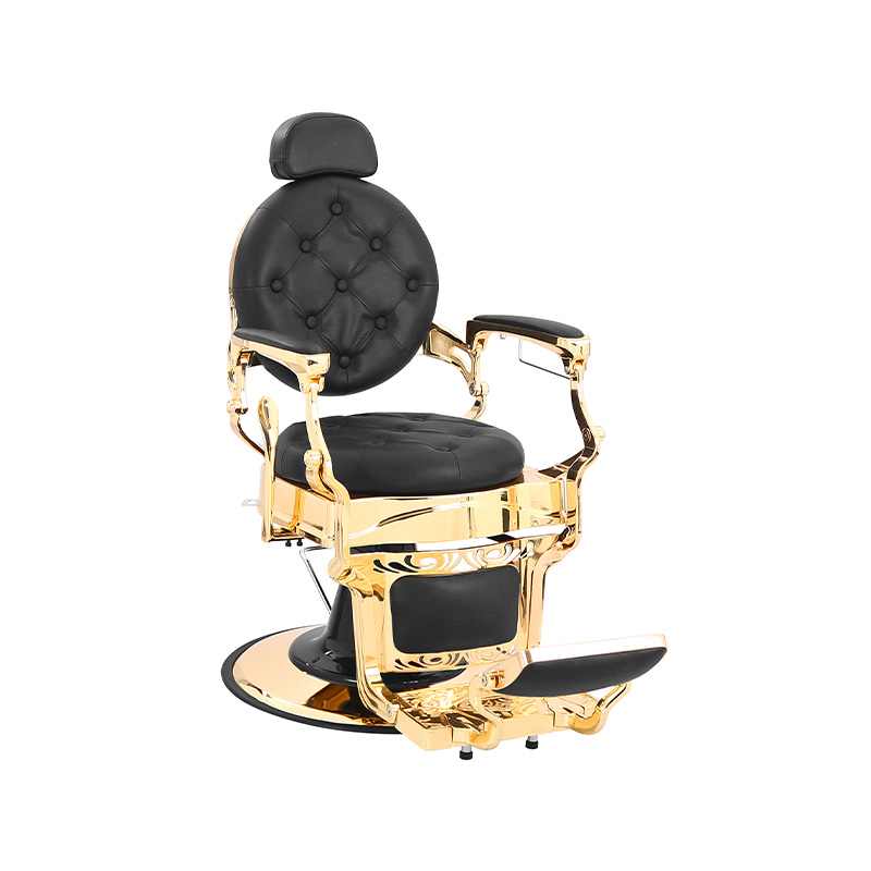 HZ8799ABK / HZ8799AGR / HZ8799WG / HZ8799RG Cadeira de barbeiro com cabeça de óleo masculina cadeira de cabeleireiro