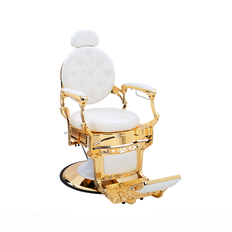 HZ8799ABK / HZ8799AGR / HZ8799WG / HZ8799RG Cadeira de barbeiro com cabeça de óleo masculina cadeira de cabeleireiro