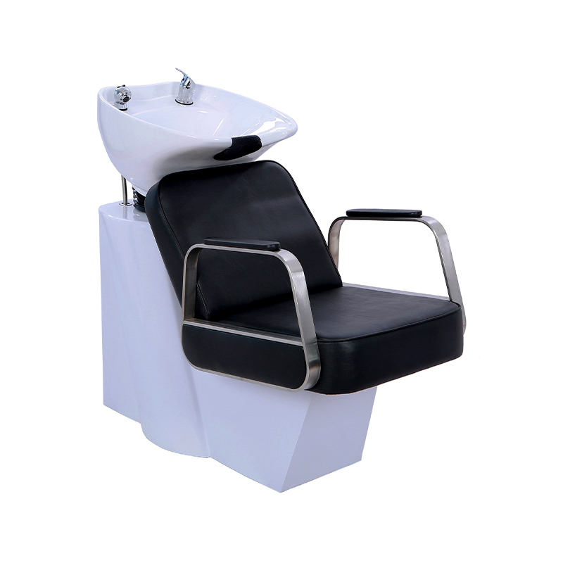 HZ9064 Estação de shampoo para unidade de retrolavagem de pia para lavagem de cabelo