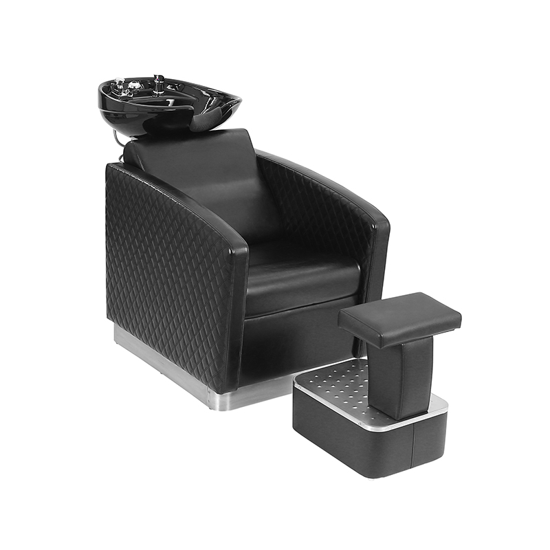 Conjunto de tigela e cadeira para shampoo de salão HZ9077-1 / HZ9077B para cabeleireiro