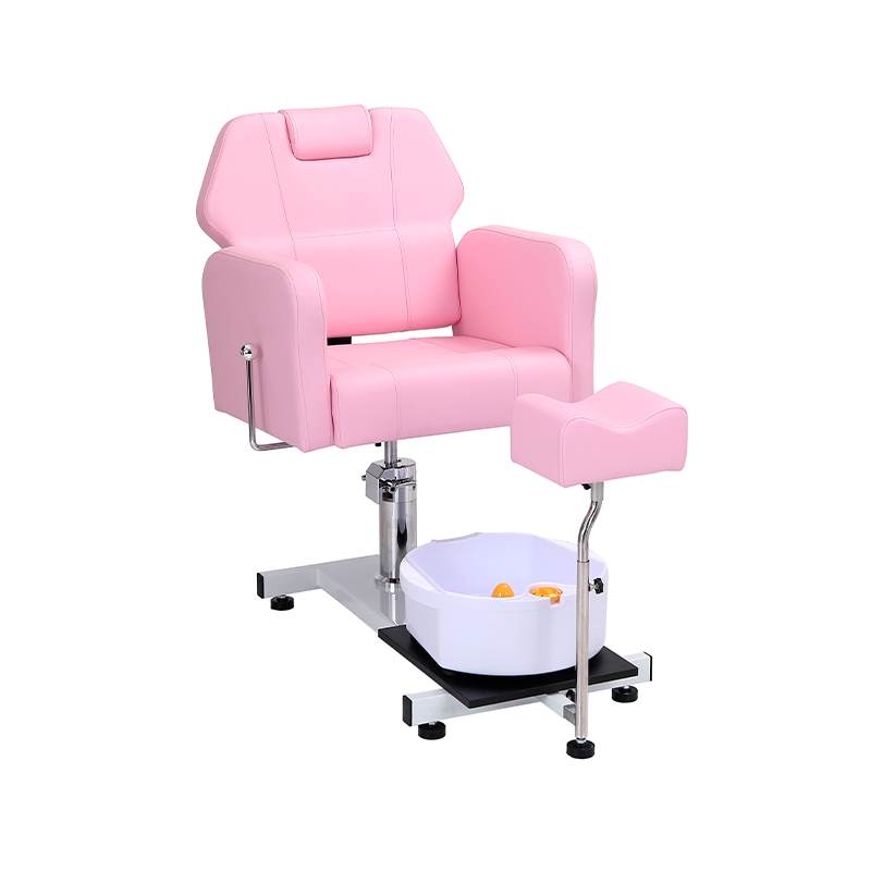 HZ1016BK / HZ1016BL / HZ1016PK Cadeira pedicure com assento ajustável