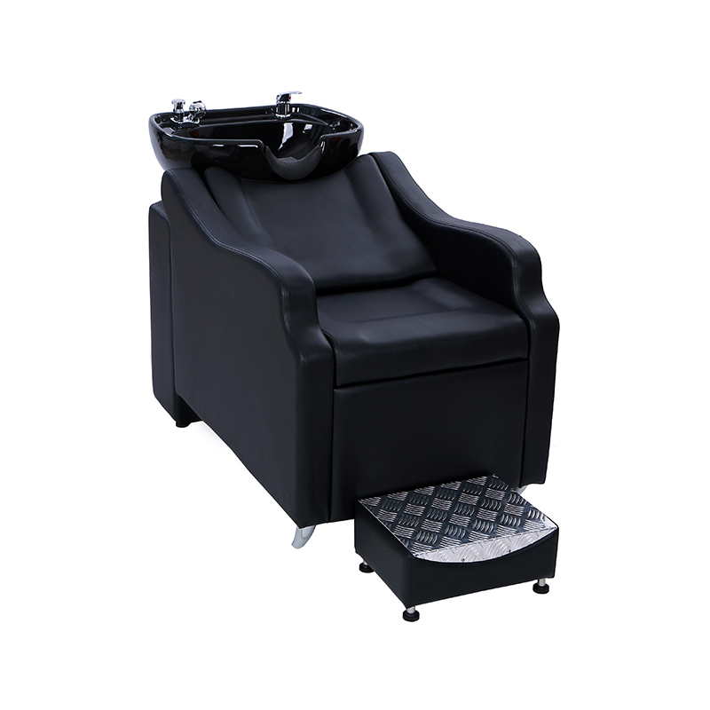 Conjunto de tigela e cadeira para shampoo de salão HZ9077-1 / HZ9077B para cabeleireiro