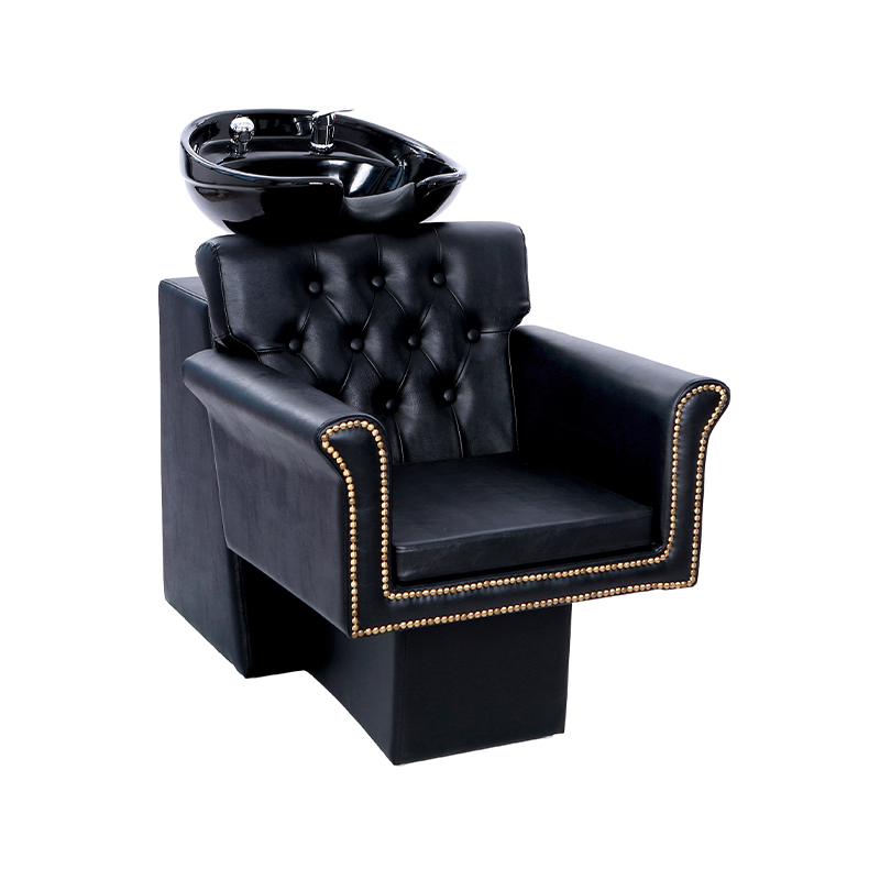 Conjunto de tigela e cadeira de cerâmica para shampoo de retrolavagem HZ9068